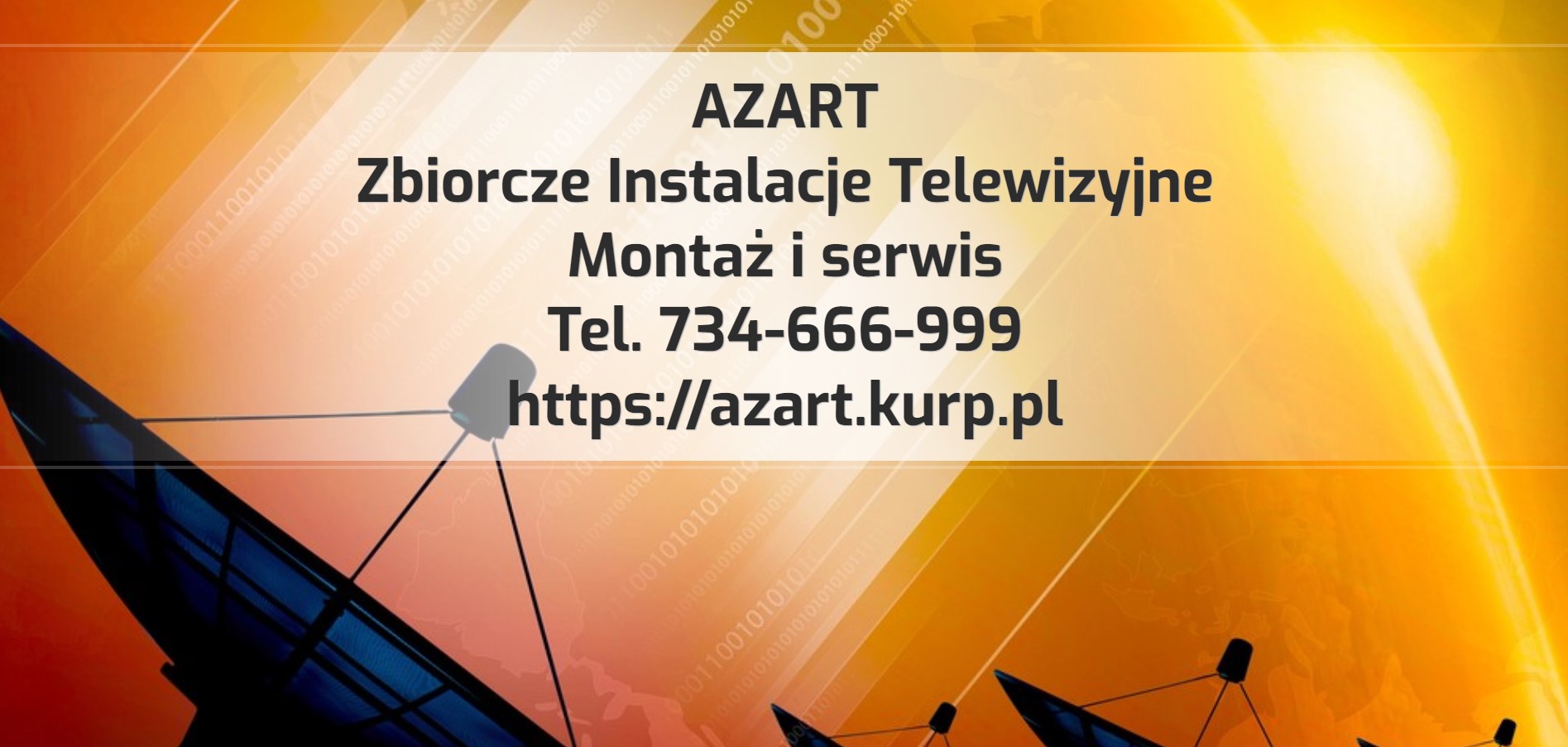 Serwis i montaż instalacji antenowych AZART